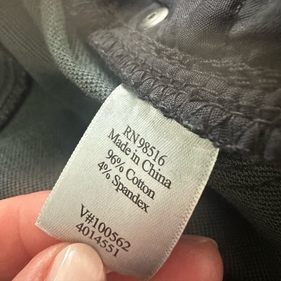 Dark Blue Coldwater Creek Knit Denim Jeans- new with tags - Picture 8 of 8